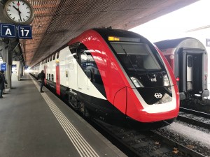 Aussenansicht Zürich HB Gleis 17