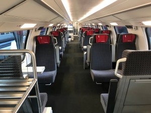 Fahrgastraum 1. Klasse