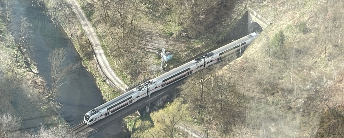 DB Intercity Gäubahn bei Rottweil
