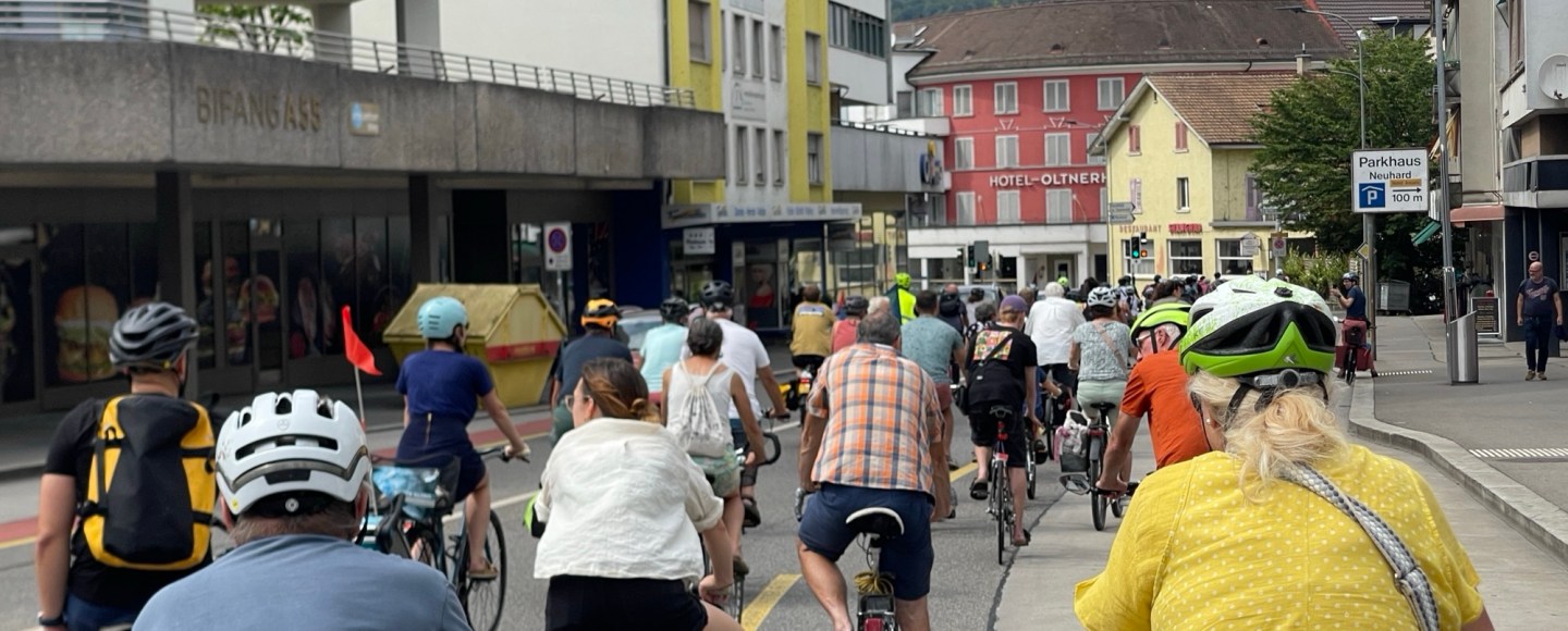 Velocorso in der Stadt Olten
