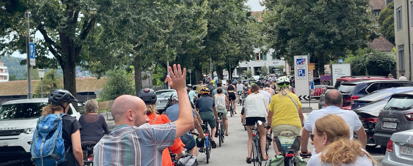 Veloumzug Stadt Olten